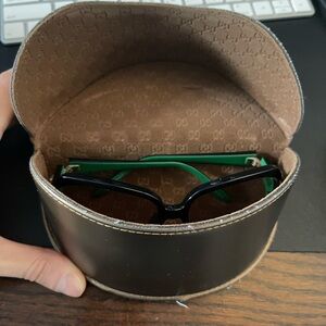 Womens GUCCI Sunglasses GG Glasses 2986/S Square- black and green